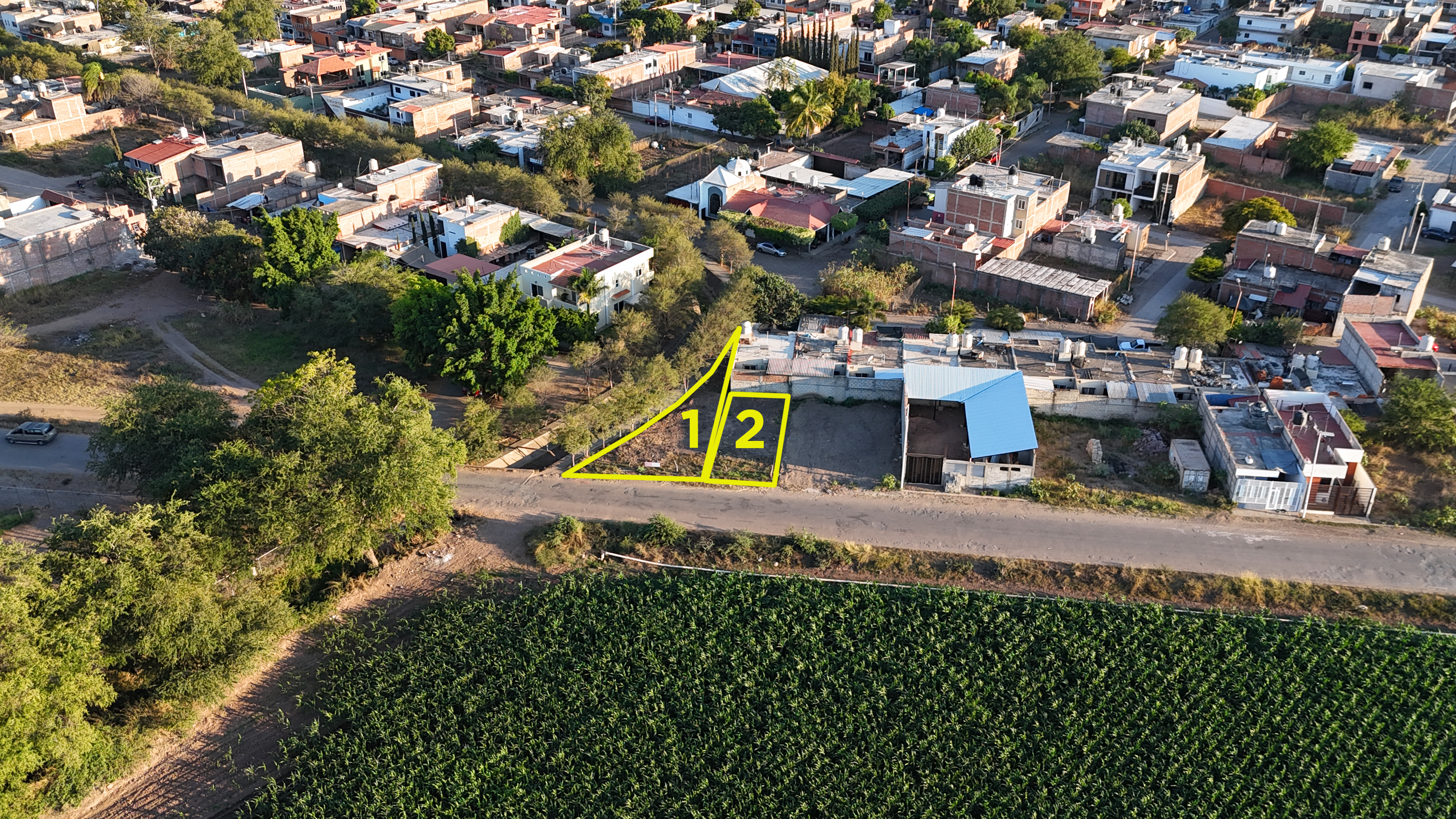 SE VENDEN 2 LOTES JUNTOS O SEPARADOS EN CRISTO REY EN EL GRULLO, JALISCO. - Imagen 2