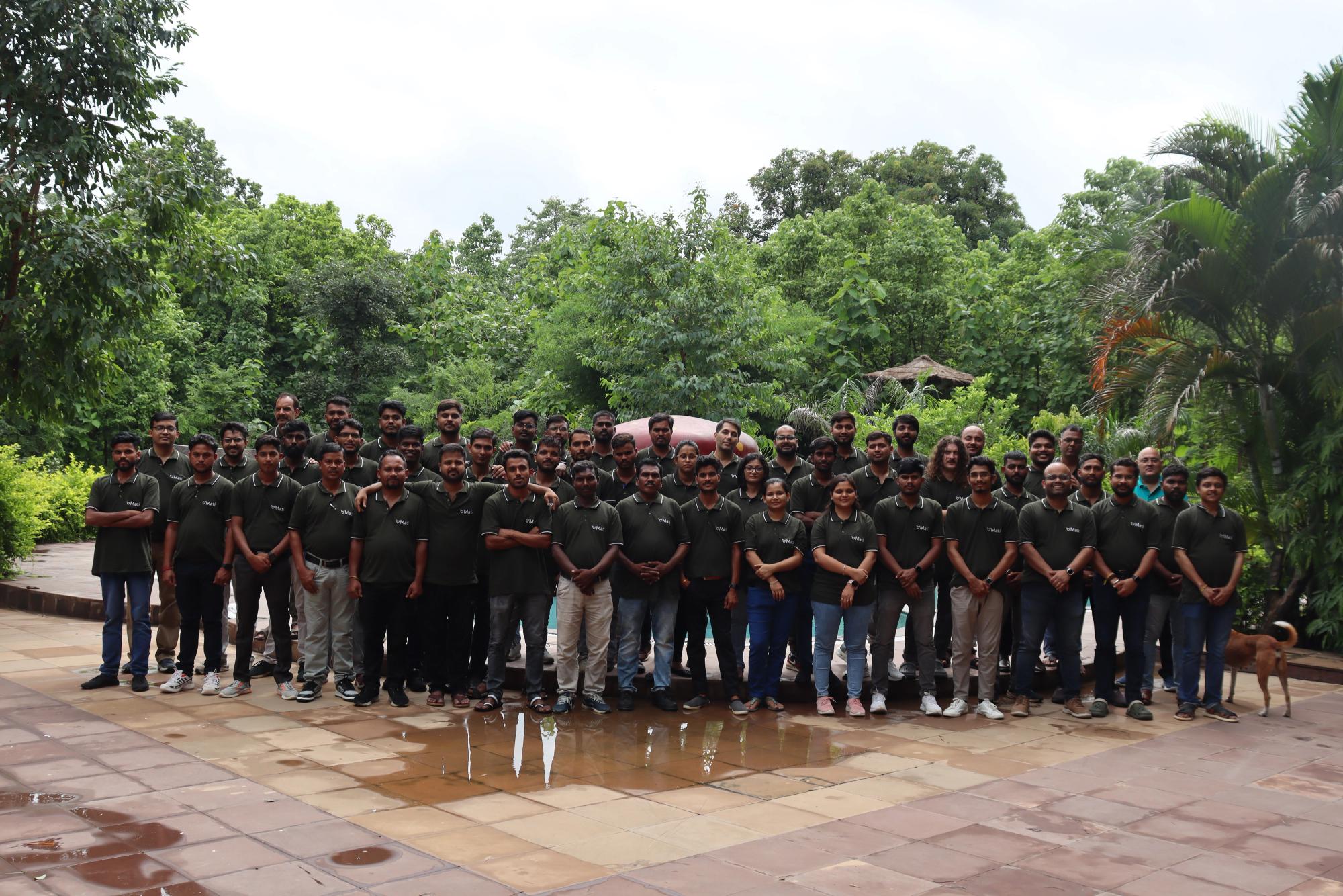 Mati Team at an annual offsite in Madhya Pradesh, India