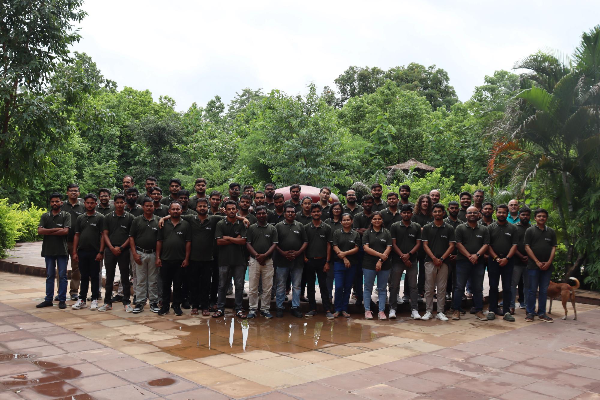 Mati Team at an annual offsite in Madhya Pradesh, India