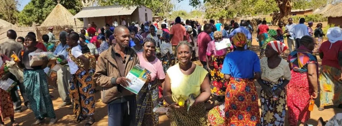 Farmers in Zambia responding to Mati's Zambia project