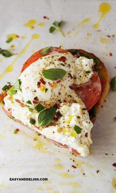 Burrata toast