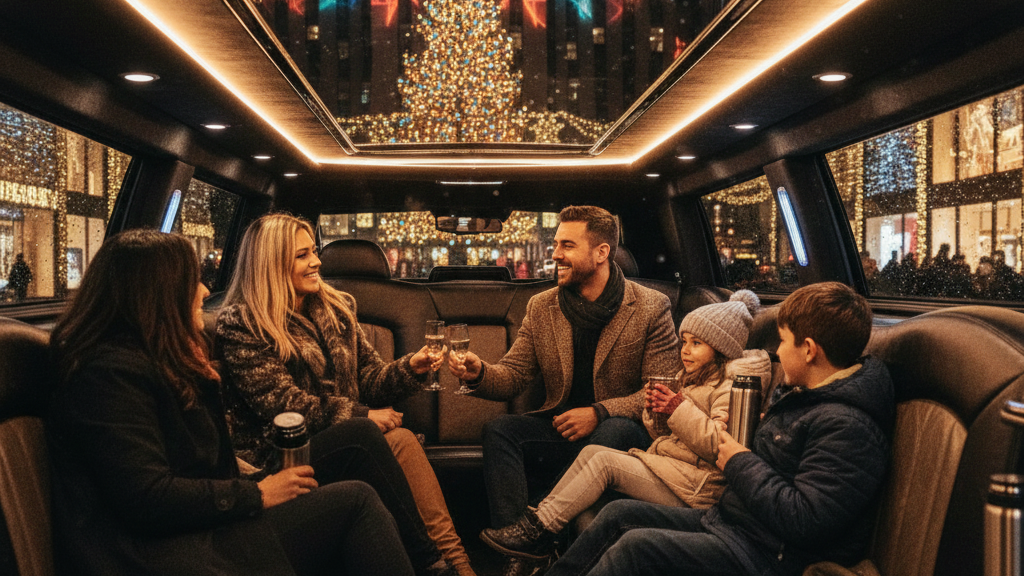 NYC Holiday Lights Tour by Limousine