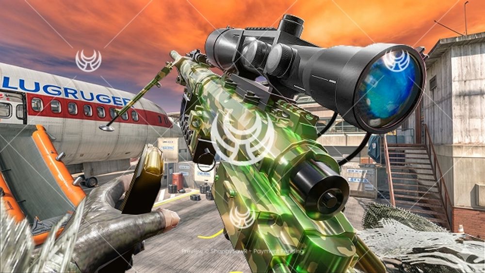 Intervention with Woodland camo — Modern Warfare 2 YouTube thumbnail