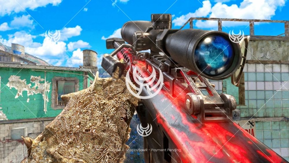 Barrett 50cal with Red Tiger camo — Modern Warfare 2 YouTube thumbnail