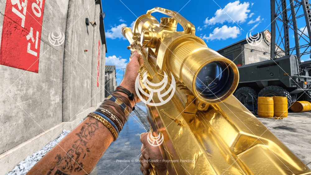Signal 50 with Gold camo — Modern Warfare 4 YouTube thumbnail