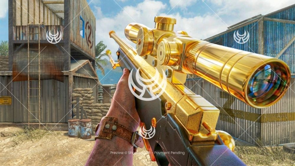 L96A1 with Gold camo — Black Ops YouTube thumbnail
