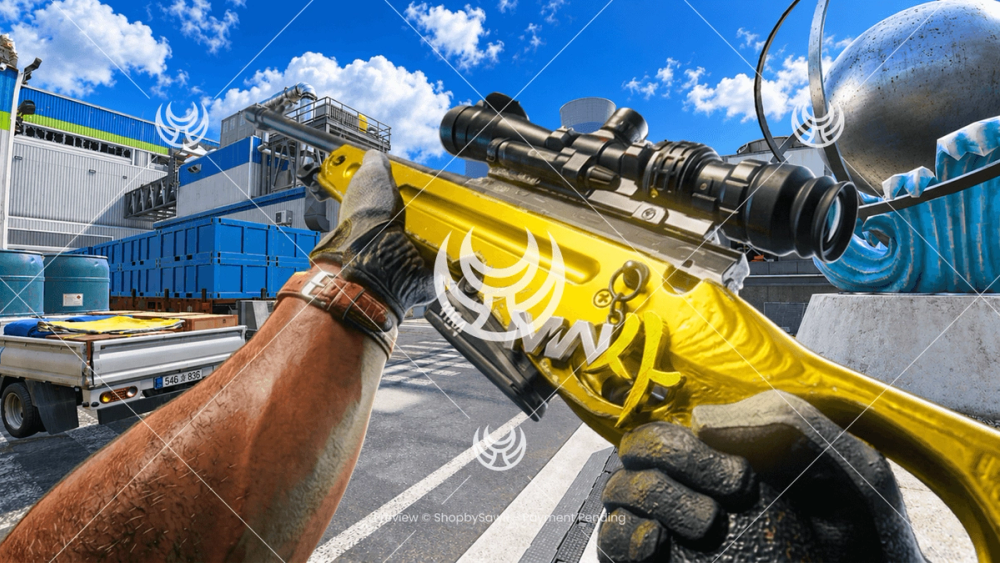 KG7 Vulcan with Yellow camo — Modern Warfare 4 YouTube thumbnail
