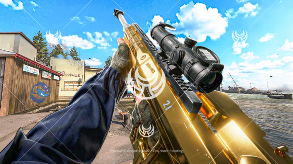 Signal 50 with Gold camo — Modern Warfare 4 YouTube thumbnail