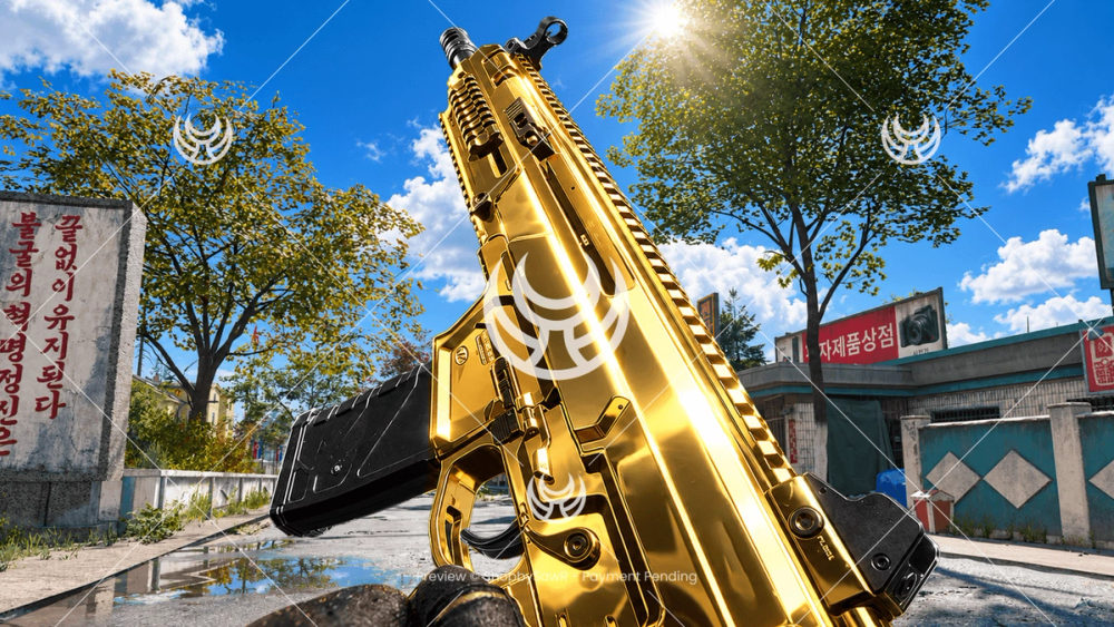 Axion with Gold camo — Modern Warfare 4 YouTube thumbnail