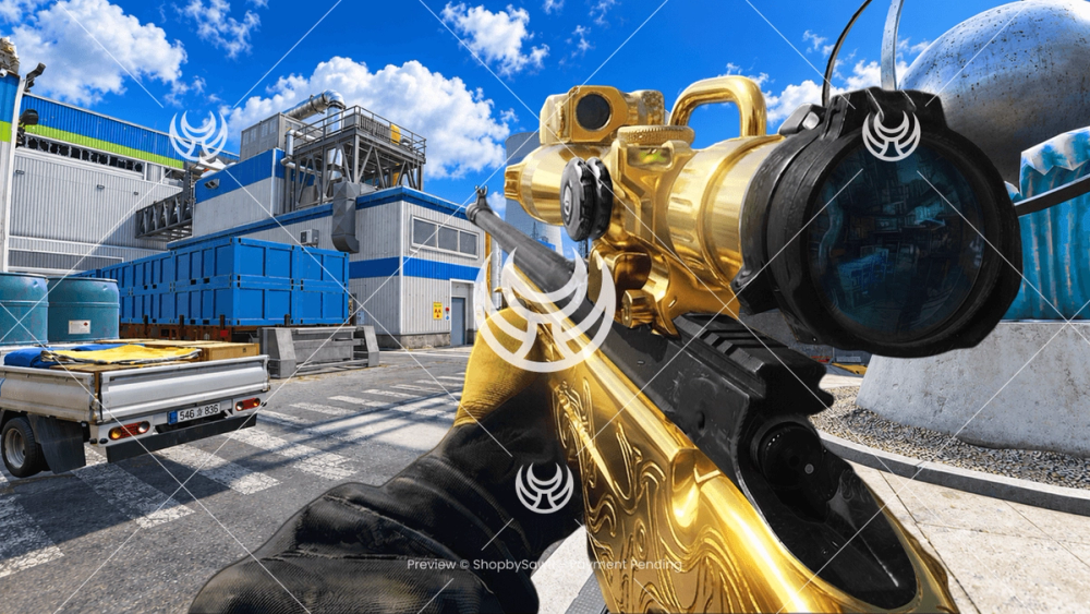 KG7 Vulcan with Gold camo — Modern Warfare 4 YouTube thumbnail
