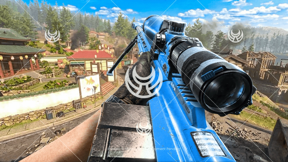 Astaroth .57 with Blue camo — Modern Warfare 4 YouTube thumbnail