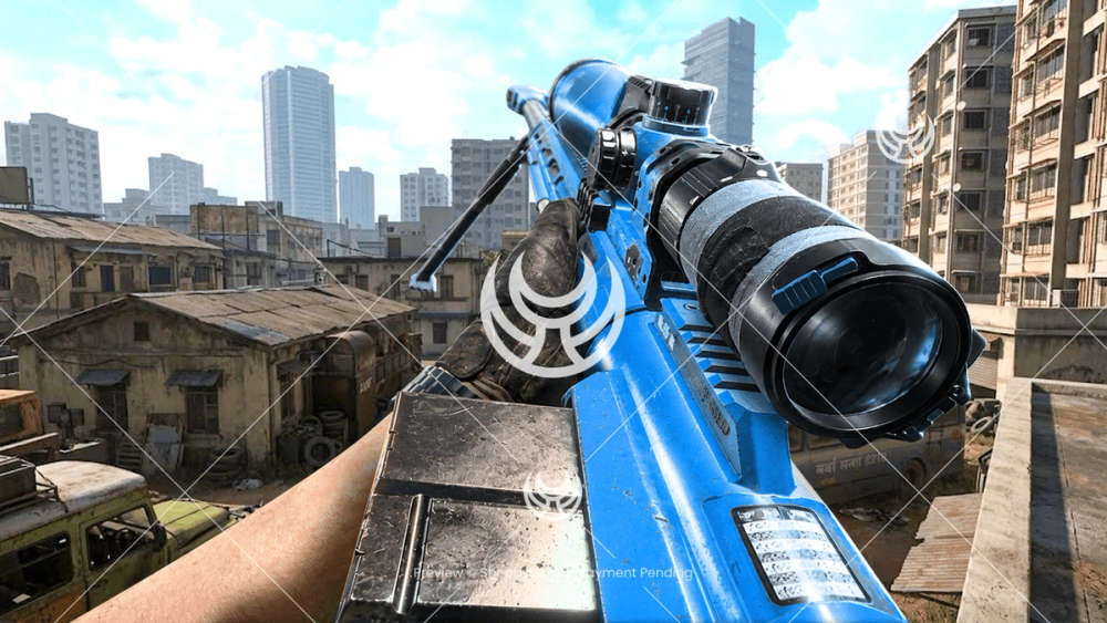 Astaroth .57 with Blue camo — Modern Warfare 4 YouTube thumbnail