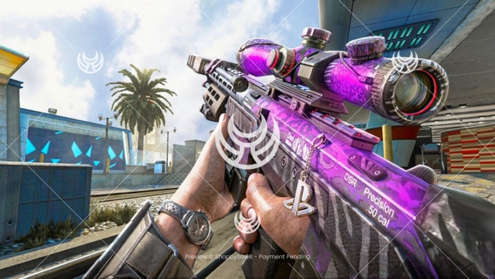 DSR50 with Party Rock camo — Black Ops II YouTube thumbnail