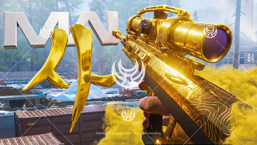 Signal 50 with Gold camo — Modern Warfare 4 YouTube thumbnail