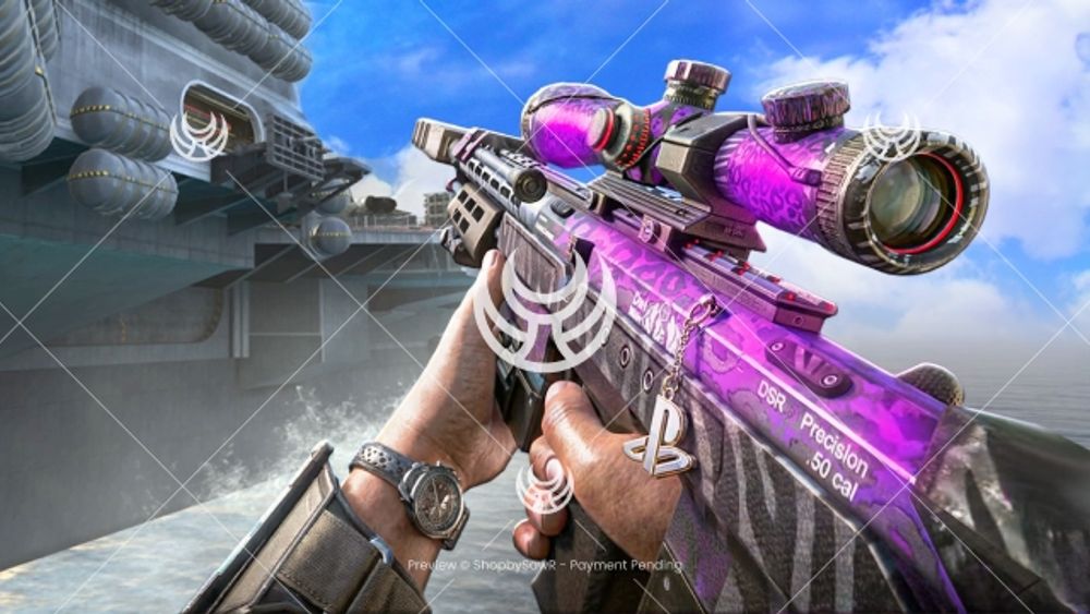 DSR50 with Party Rock camo — Black Ops II YouTube thumbnail