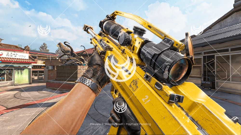 Signal 50 with Yellow camo — Modern Warfare 4 YouTube thumbnail