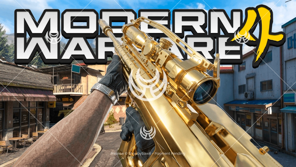 Signal 50 with Gold camo — Modern Warfare 4 YouTube thumbnail