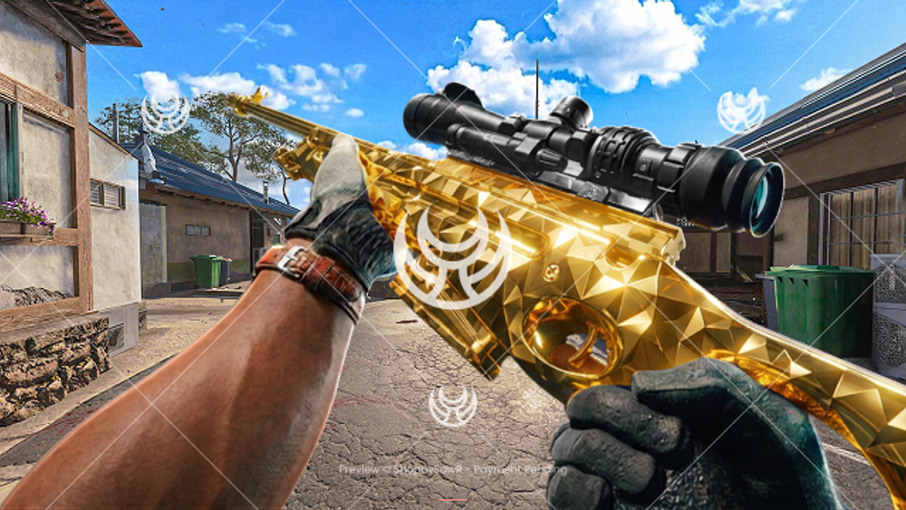 KG7 Vulcan with Gold camo — Modern Warfare 4 YouTube thumbnail