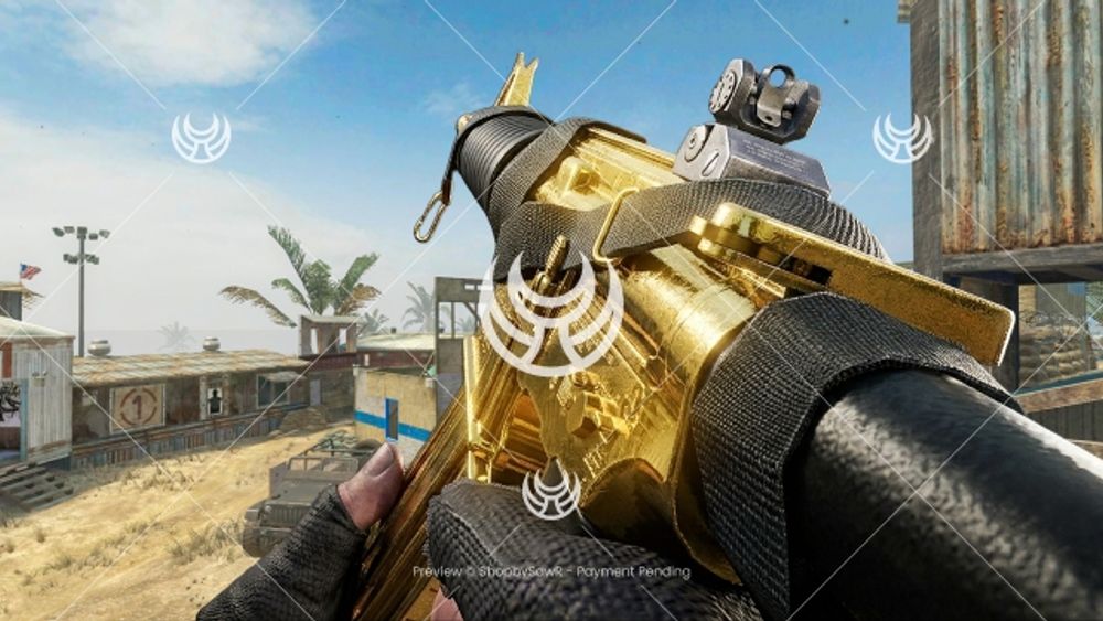Commando with Gold camo — Black Ops YouTube thumbnail