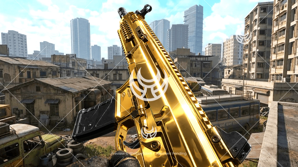 Axion with Gold camo — Modern Warfare 4 YouTube thumbnail