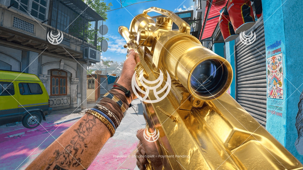 Signal 50 with Gold camo — Modern Warfare 4 YouTube thumbnail