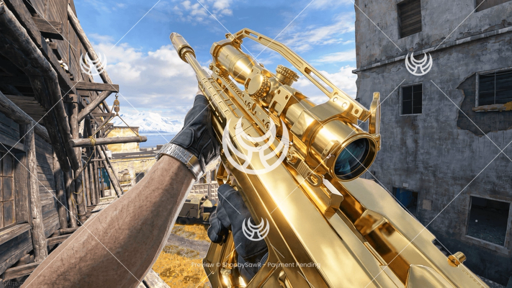 Signal 50 with Gold camo — Modern Warfare 4 YouTube thumbnail