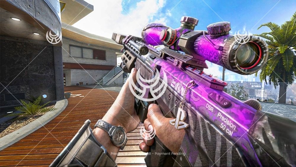DSR50 with Party Rock camo — Black Ops II YouTube thumbnail