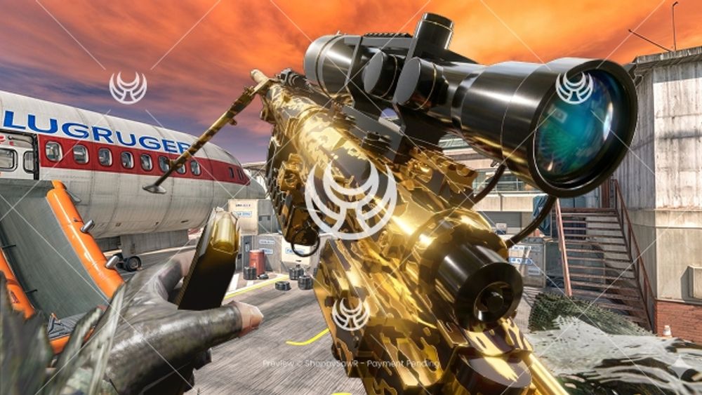 Intervention with Gold camo — Modern Warfare 2 YouTube thumbnail