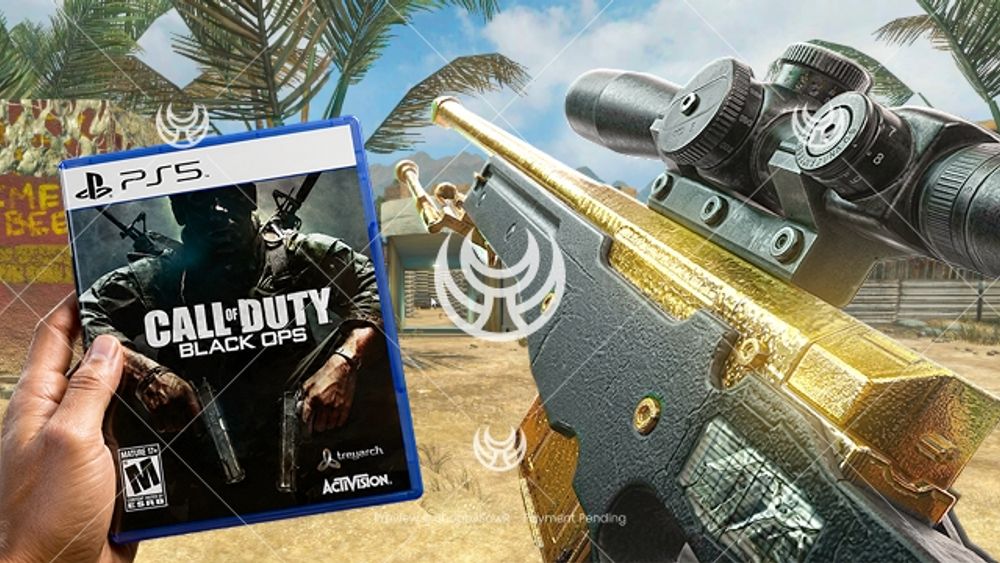 L96A1 with Gold camo — Black Ops YouTube thumbnail