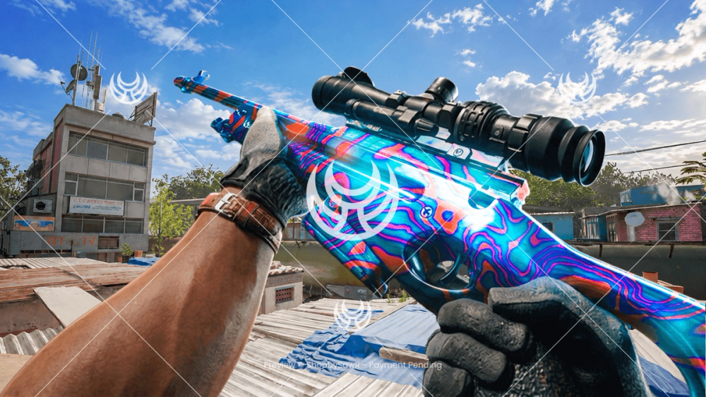 KG7 Vulcan with Damascus camo — Modern Warfare 4 YouTube thumbnail