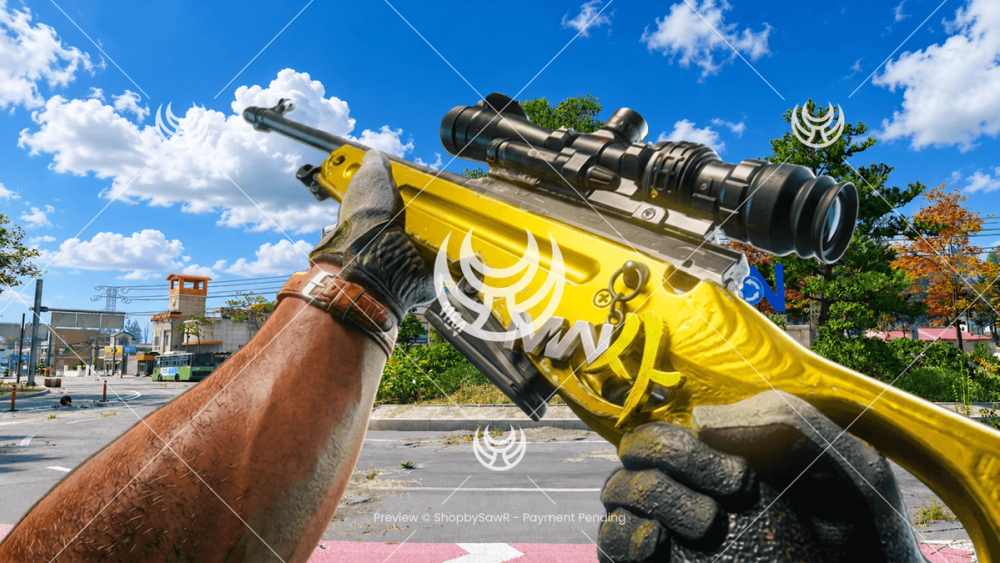 KG7 Vulcan with Yellow camo — Modern Warfare 4 YouTube thumbnail