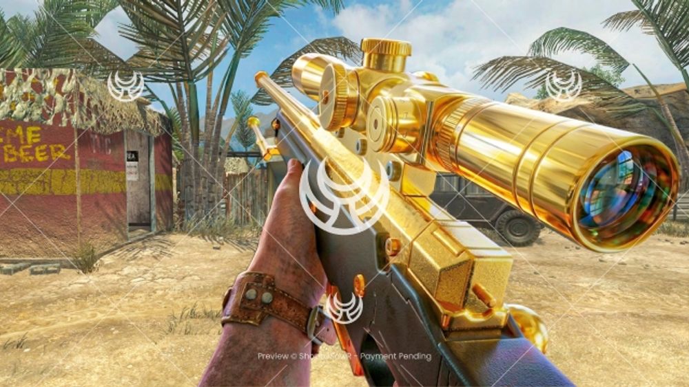 L96A1 with Gold camo — Black Ops YouTube thumbnail