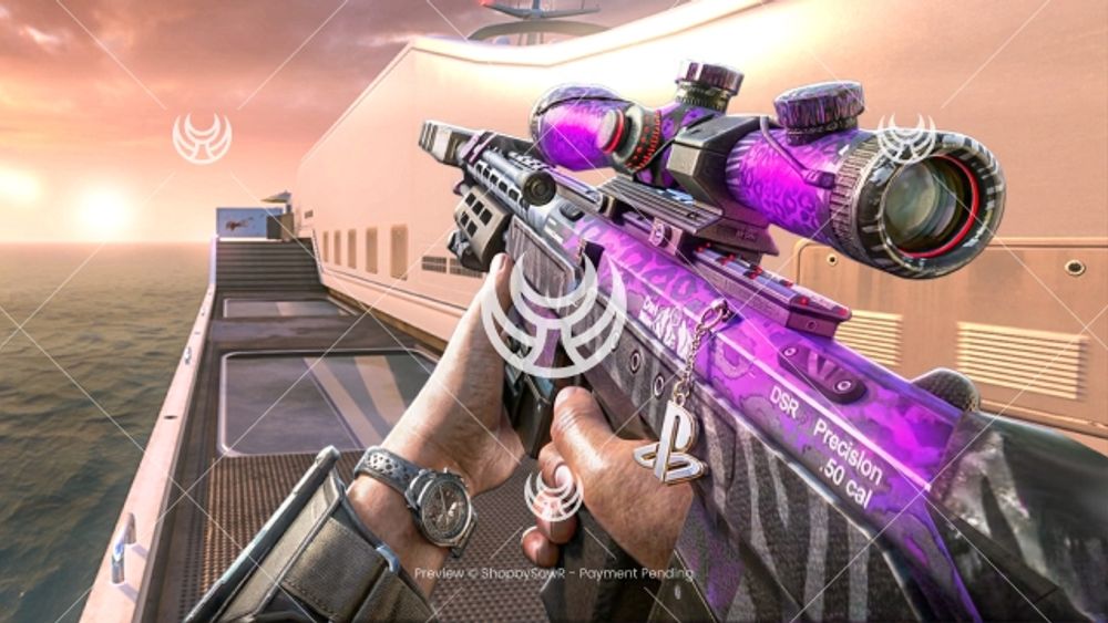 DSR50 with Party Rock camo — Black Ops II YouTube thumbnail