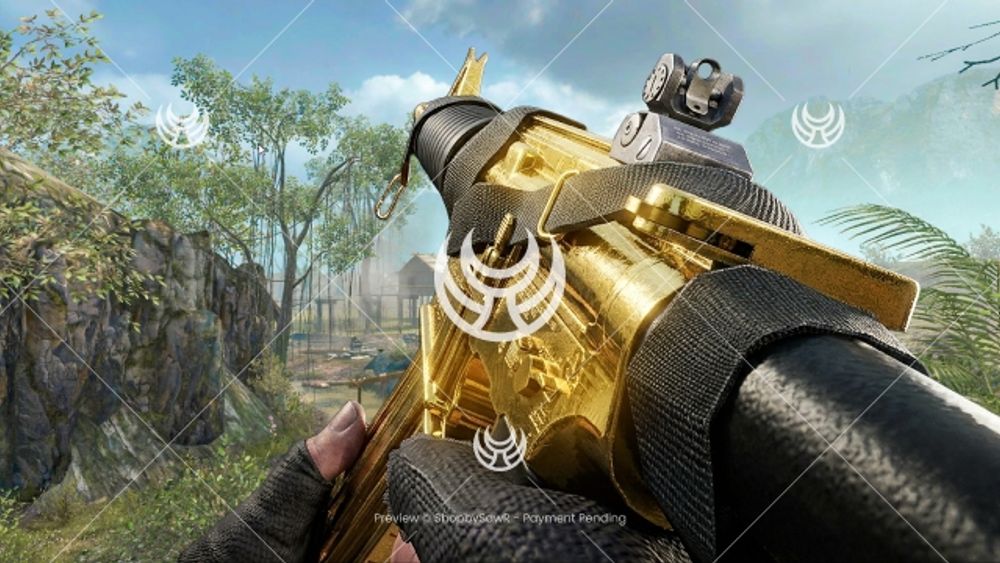 Commando with Gold camo — Black Ops YouTube thumbnail