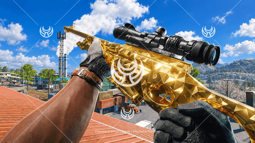 KG7 Vulcan with Gold camo — Modern Warfare 4 YouTube thumbnail