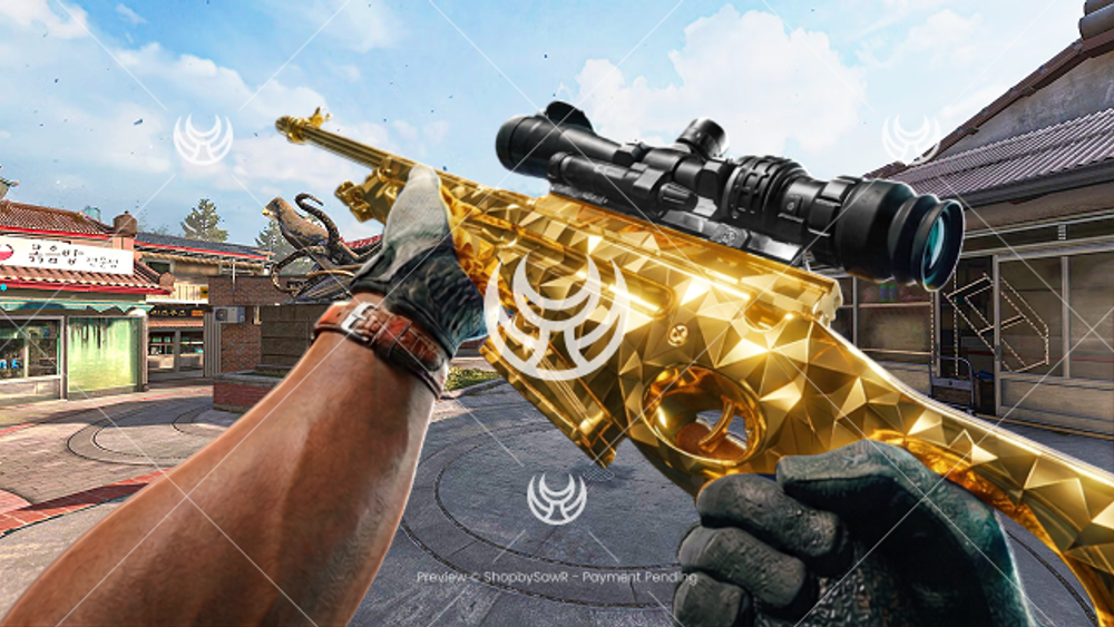 KG7 Vulcan with Gold camo — Modern Warfare 4 YouTube thumbnail