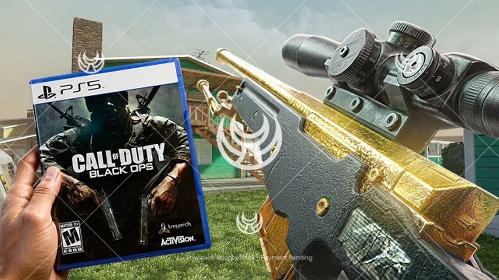 L96A1 with Gold camo — Black Ops YouTube thumbnail