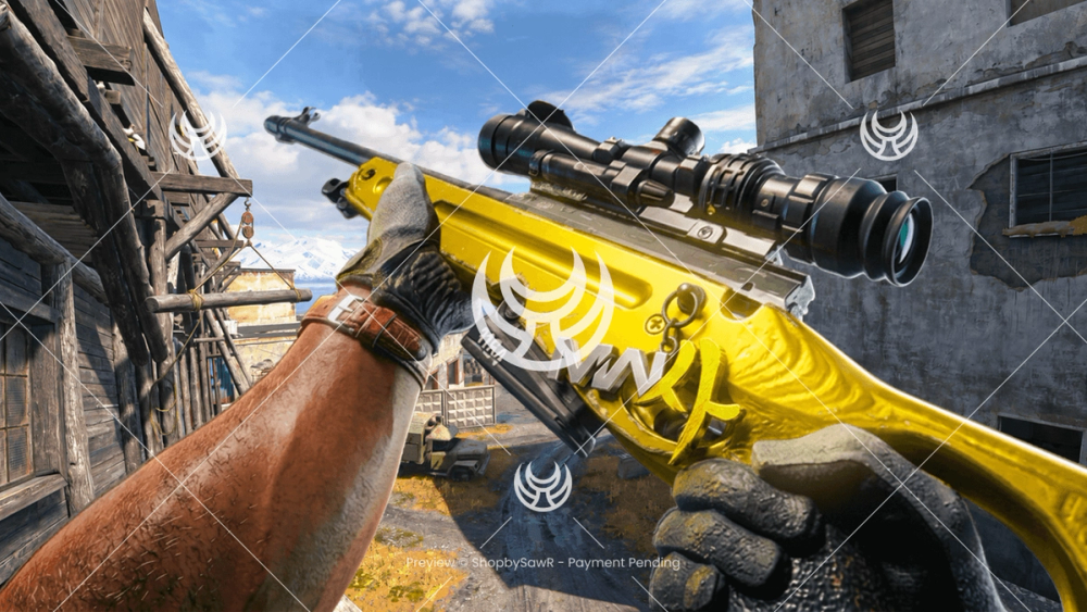 KG7 Vulcan with Yellow camo — Modern Warfare 4 YouTube thumbnail