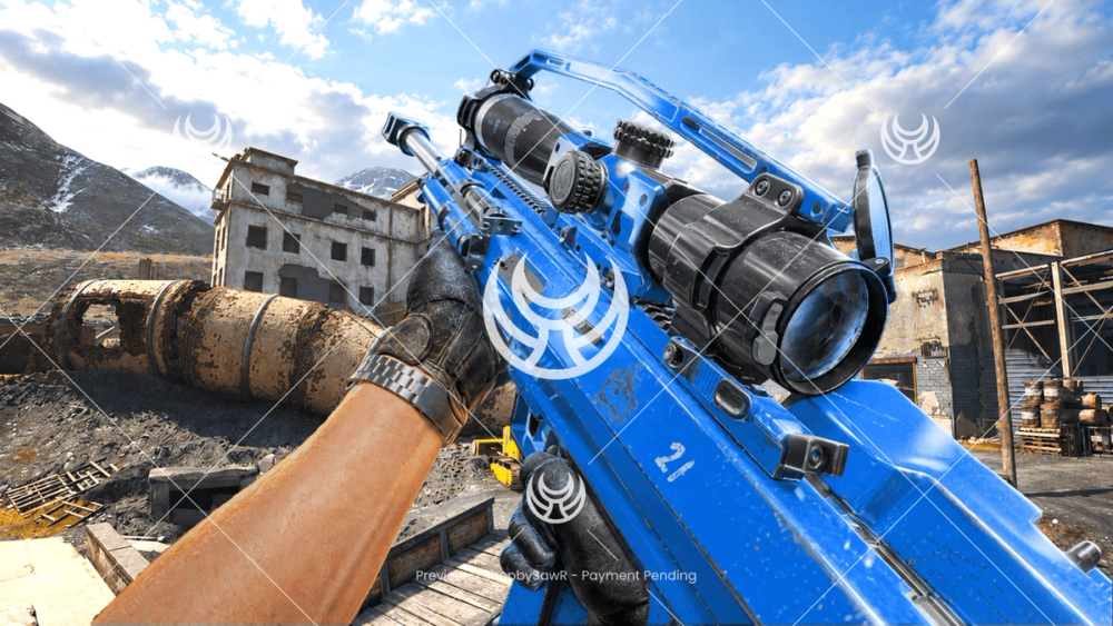 Signal 50 with Blue camo — Modern Warfare 4 YouTube thumbnail