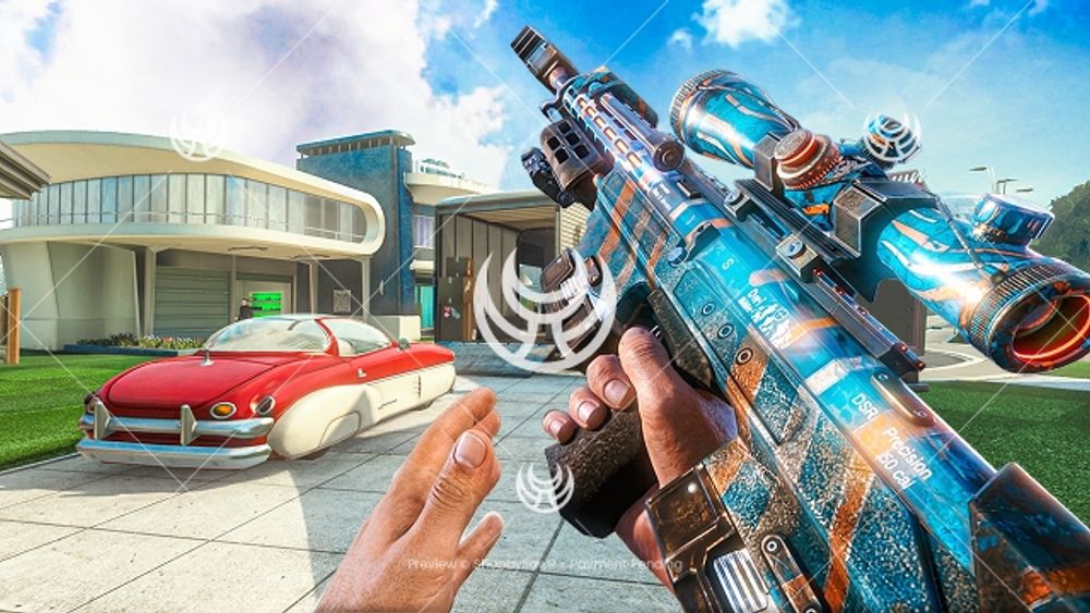DSR50 with Aqua camo — Black Ops II YouTube thumbnail