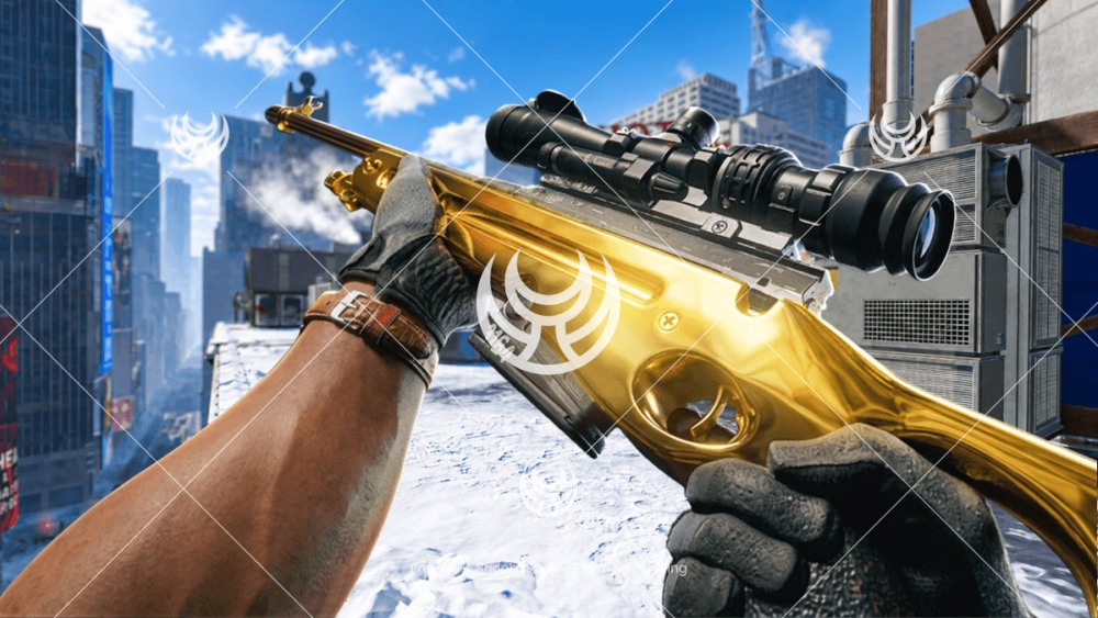 KG7 Vulcan with Gold camo — Modern Warfare 4 YouTube thumbnail