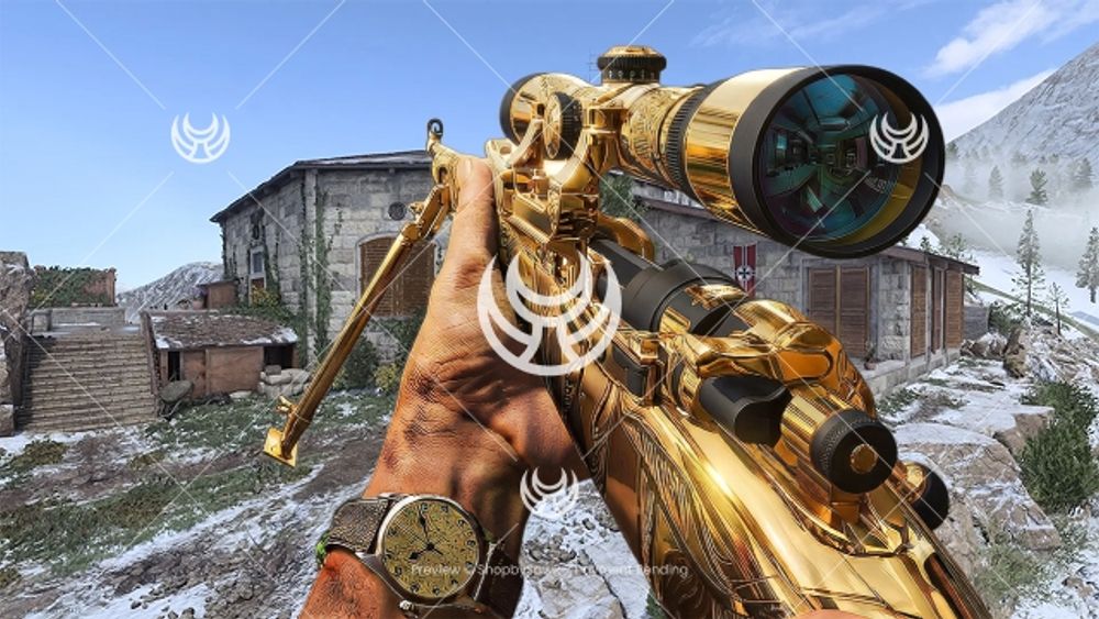 KAR98K with Gold camo — Vanguard YouTube thumbnail