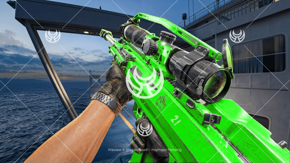 Signal 50 with Green camo — Modern Warfare 4 YouTube thumbnail