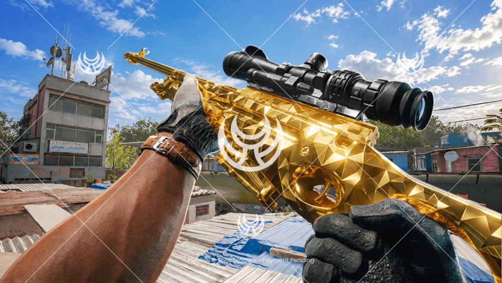 KG7 Vulcan with Gold camo — Modern Warfare 4 YouTube thumbnail