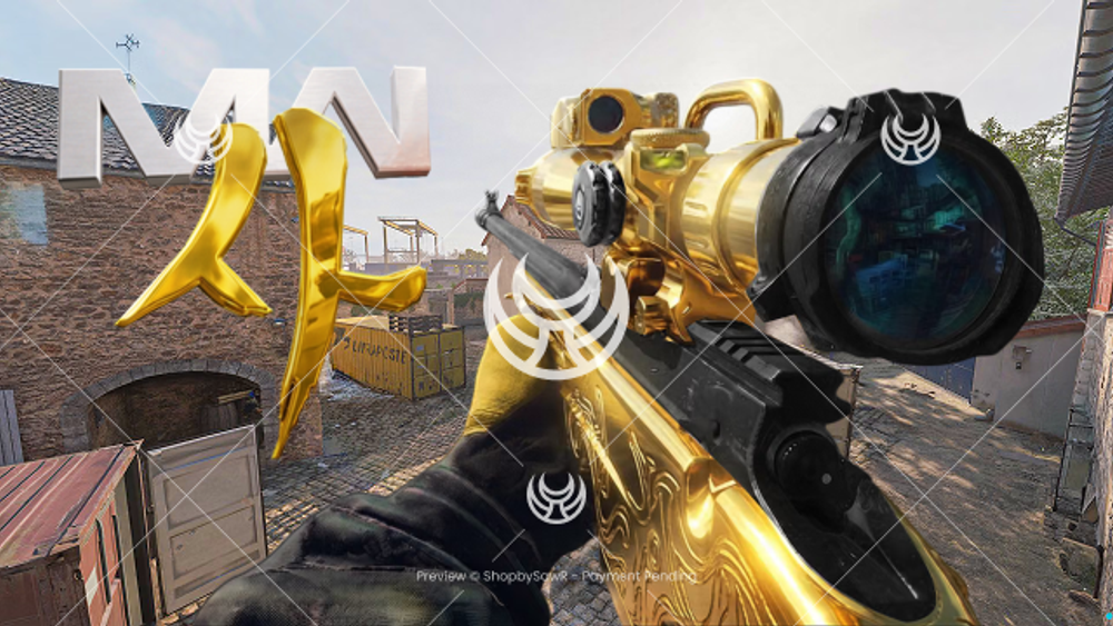 KG7 Vulcan with Gold camo — Modern Warfare 4 YouTube thumbnail