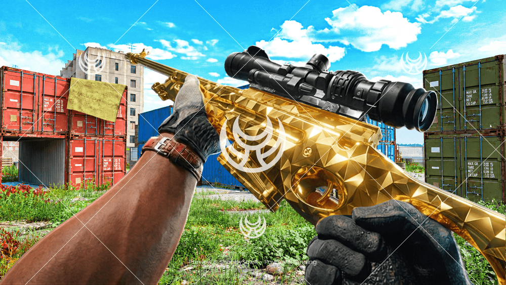 KG7 Vulcan with Gold camo — Modern Warfare 4 YouTube thumbnail
