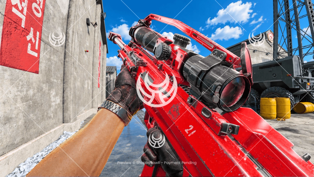 Signal 50 with Red camo — Modern Warfare 4 YouTube thumbnail