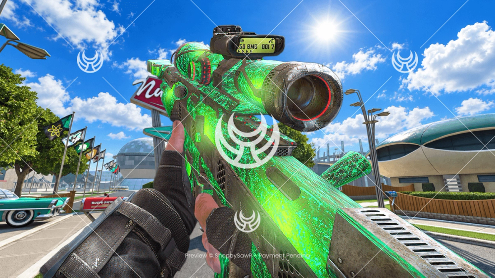 DSR50 with W115 camo — Black Ops II YouTube thumbnail