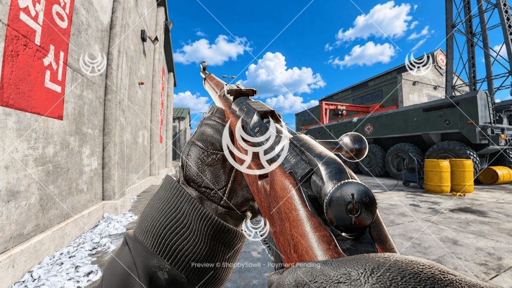 Mosin Nagant with Default camo — Modern Warfare 4 YouTube thumbnail