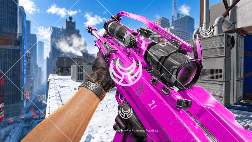Signal 50 with Pink camo — Modern Warfare 4 YouTube thumbnail